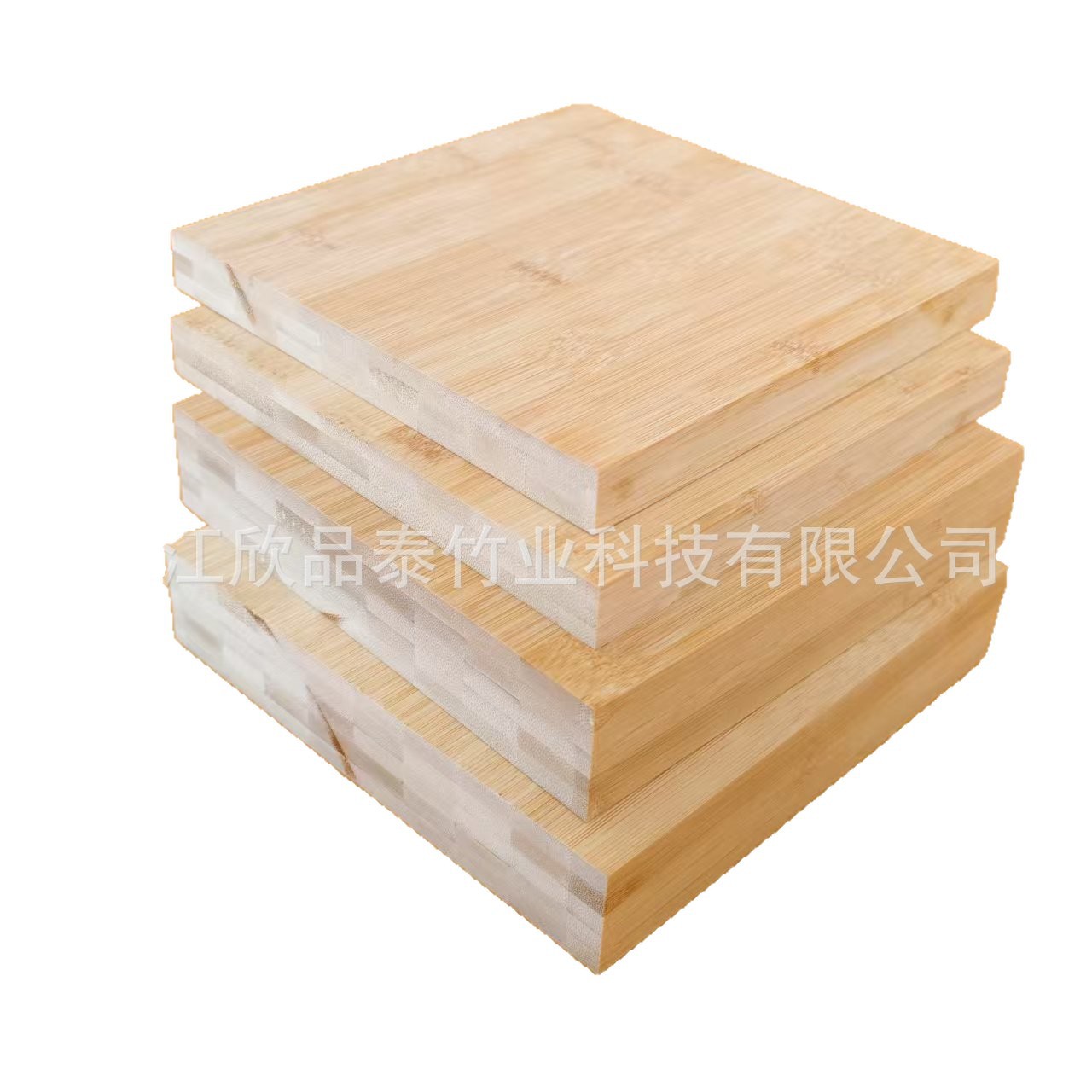 Carbonized Bamboo Board Multi-Layer Solid Wood Board Bamboo Integrated Material Bamboo Composite Board Nan Bamboo Pressure Plate Flat Pressure Double-Layer Board Multi-Layer Board