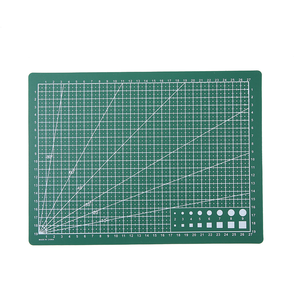 Cutting pad A4 art engraving board ruler plastic cutting board scale board examination special stationery span