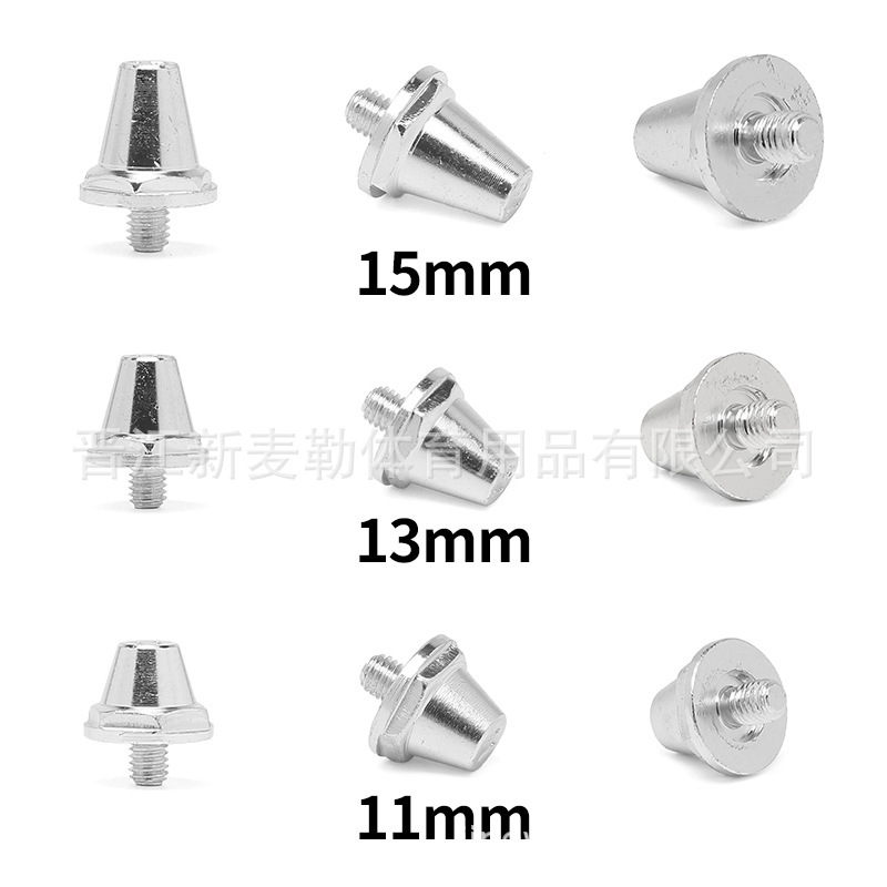 Прямые продажи, алюминиевые шипы 11mm, 13mm, 15mm, многоцветные