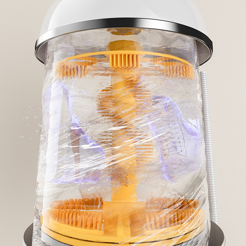 New Langsha Shoe Washing Machine Upgrade Top Brush Automatic Shoe Washing Machine Eluting Integrated Socks Washing Shoes Dual-purpose Lazy Artifact