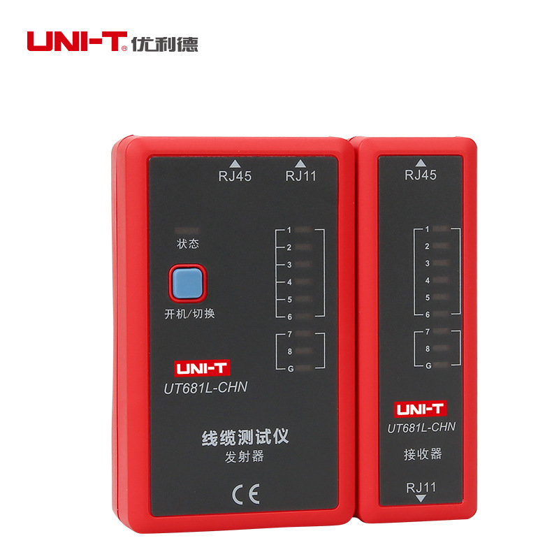 Unilide Network Cable-To-Wire Meter Ut681L/Ut681C/Ut681Hdmi Network Cable Checker Cable Tester