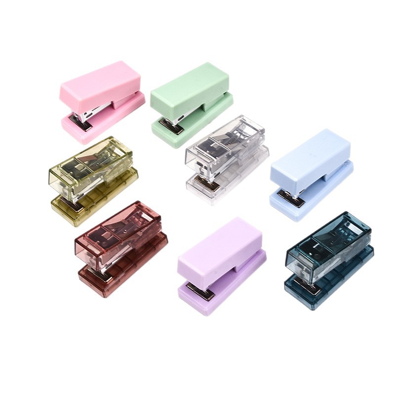 Mini Stapler Student Small Portable small size Stapler Creative Stationery Stapler Office Supplies Wholesale