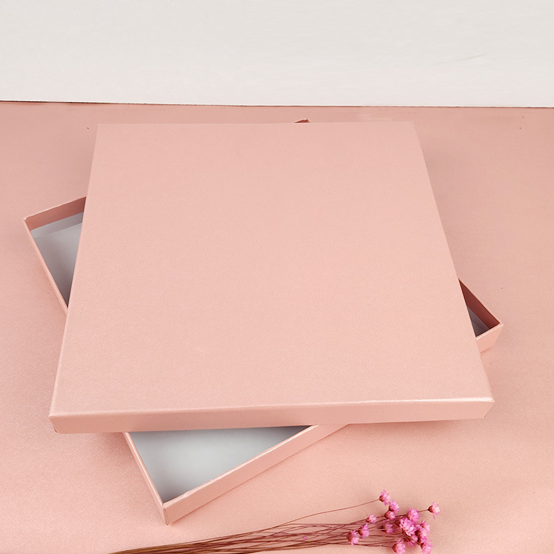 Коробка с квадратной крышкой, пустая упаковка в наличии, упаковка для шарфа, рубашки и нижнего белья, оптовая продажа