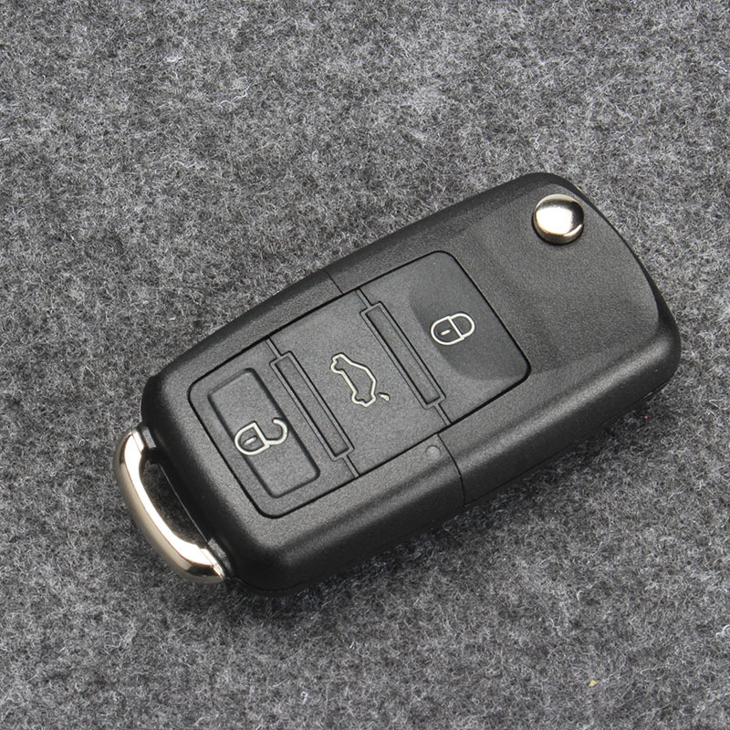 Suitable for Volkswagen key Shell Passat Skoda POLOB5 folding remote control key Shell