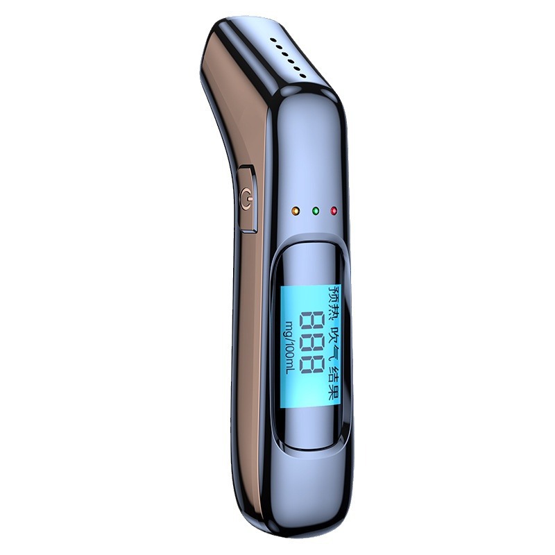 Alcohol Tester, Breathalyzer for Drunk Driving Detection, High-Precision Portable Alcohol Tester