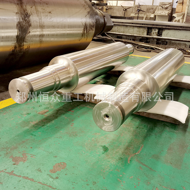 Hengzhong Large Forged Steel Support Roller Cold Rolling Mill Working Roller Wear-Resistant High Nickel Chromium Unlimited Cold Hard Intermediate Roller