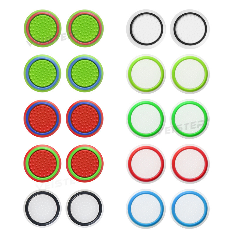 Ps5 Rocker Cap Ps3Ps4Xboxone360 Mushroom Head Key Cap Two-Color Handle Silicone Cap