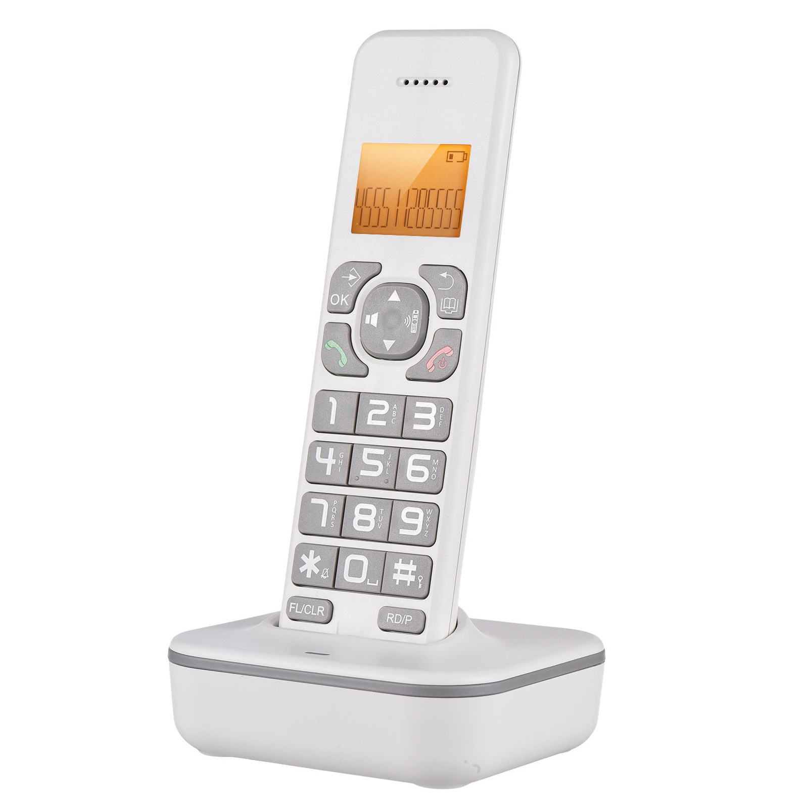 Daerxin Factory Cross-Border Cordless Phone D1102B Business Office Home Digital Landline Wireless Long Distance