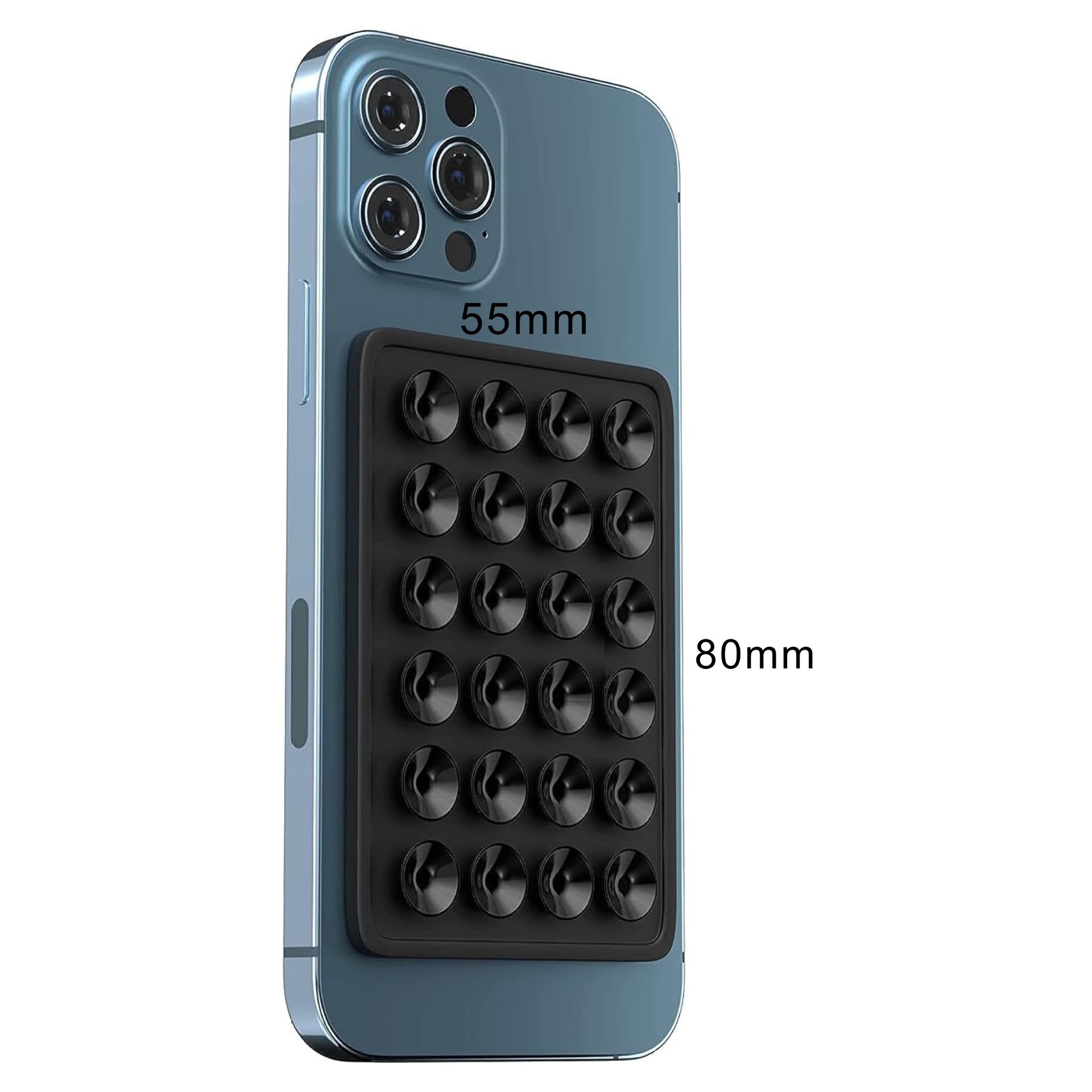 Cross-border explosions silicone double-sided suction cup 24 square suction cup mobile phone holder mobile phone sticker tablet computer non-slip