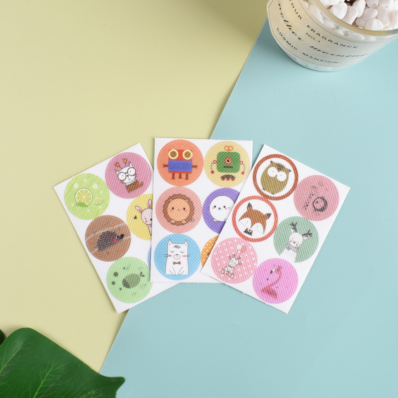 Plant Essential Oil Sticker for Outdoor Children Baby Baby Pregnant Women Anti-ding Sticker Non-woven Cartoon Custom Mosquito Repellent Sticker for in stock