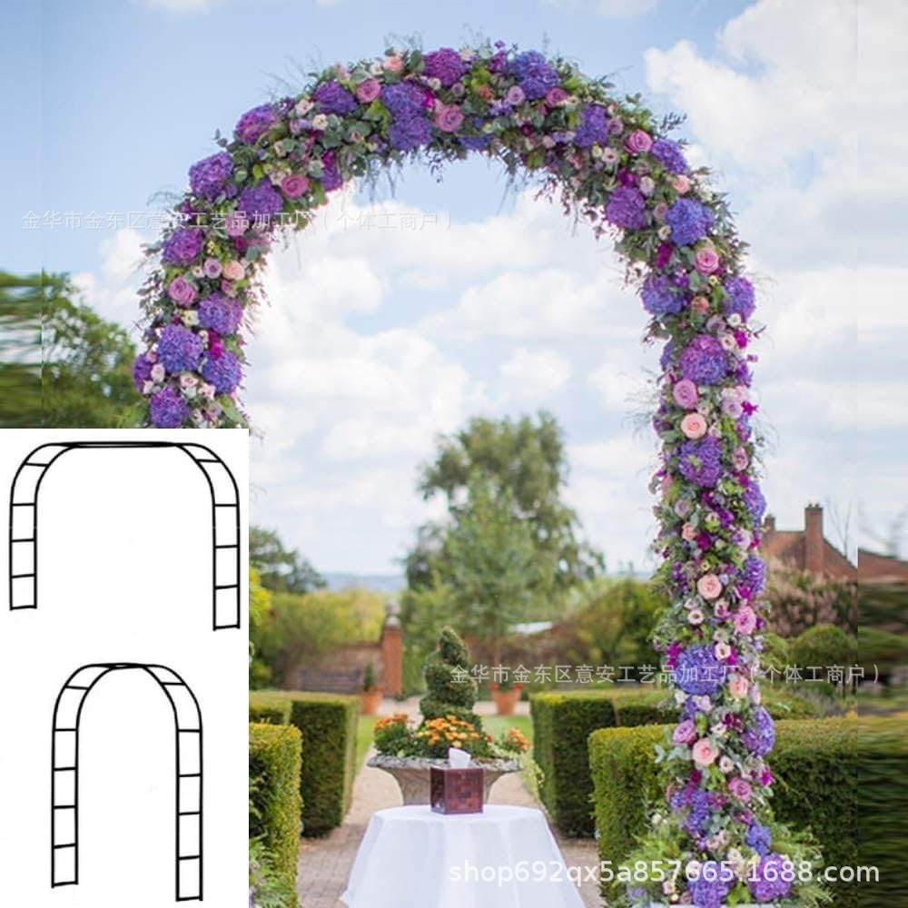 Gardening Wedding Wedding Wedding Arch Background Bracket Iron Balloon Arch Flower Rack Climbing Rack Grape Rack