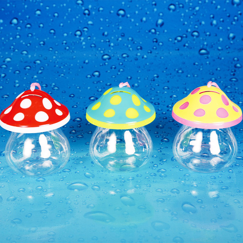 Small Fish Bottle Night Market Stall Wholesale Plastic QQ Bottle Children Portable Mini Cartoon Fish Tank Turtle Bottle Transport Box