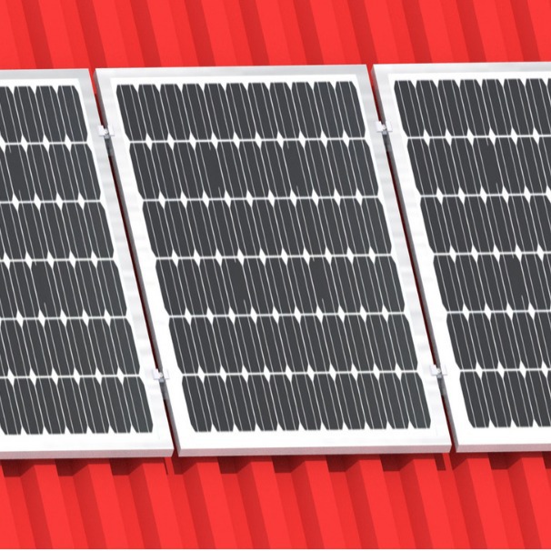 Фотоэлектрические аксессуары, фиксированная пленка для железной плитки с наклоном, установка крепежа для алюминиевых фотоэлектрических систем