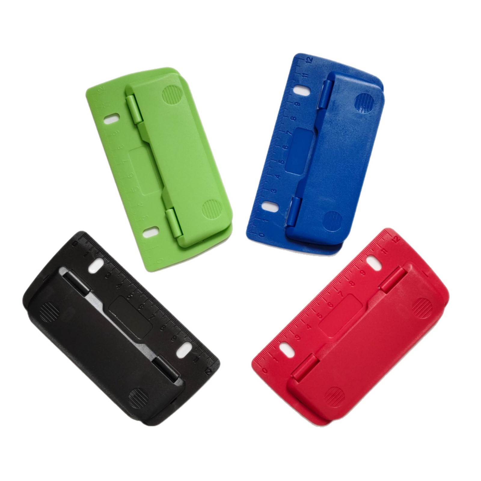 Spot DIY Mini Double Hole File Puncher Folder Puncher Two-In-One Promotional Gift 2 Hole Puncher