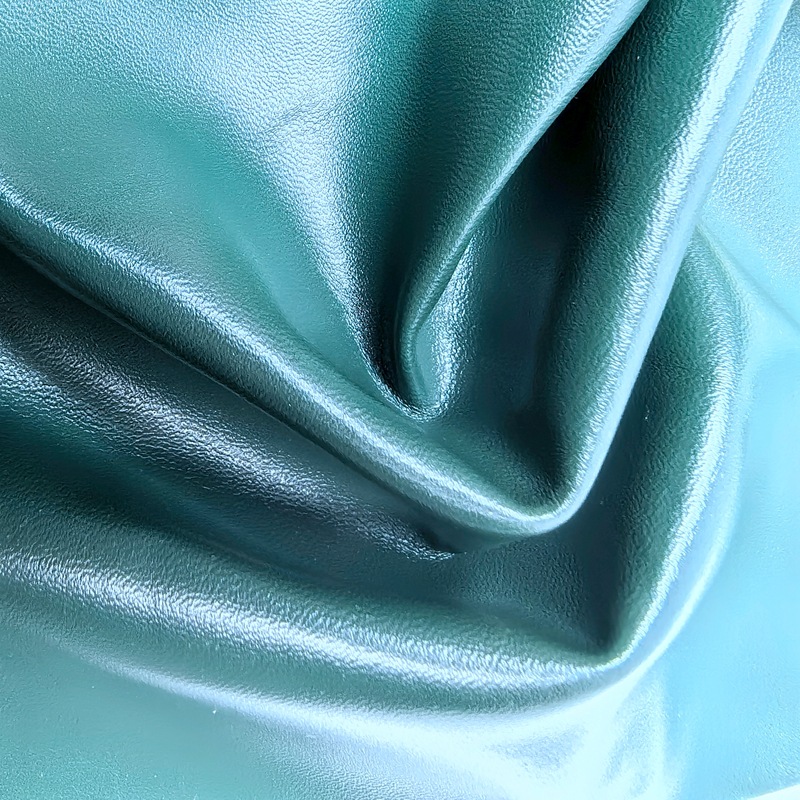 Spot Wholesale Napai Pattern Pu Leather Fabric 0.7mm Imitation Cotton Velvet Napai Pattern Leather Pu Luggage Handbags