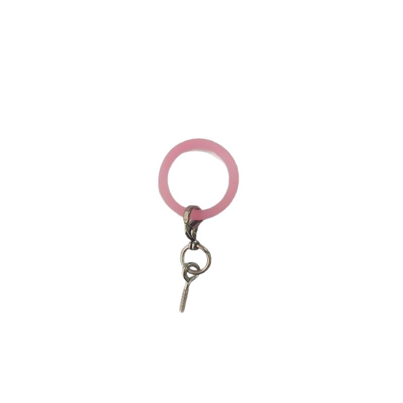 Wholesale Processing of Colorfulful Silicone Rings Plus Lobster Buckles Sheep Eye Nails DIY Cartoon Animation Doll Accessories Pendants