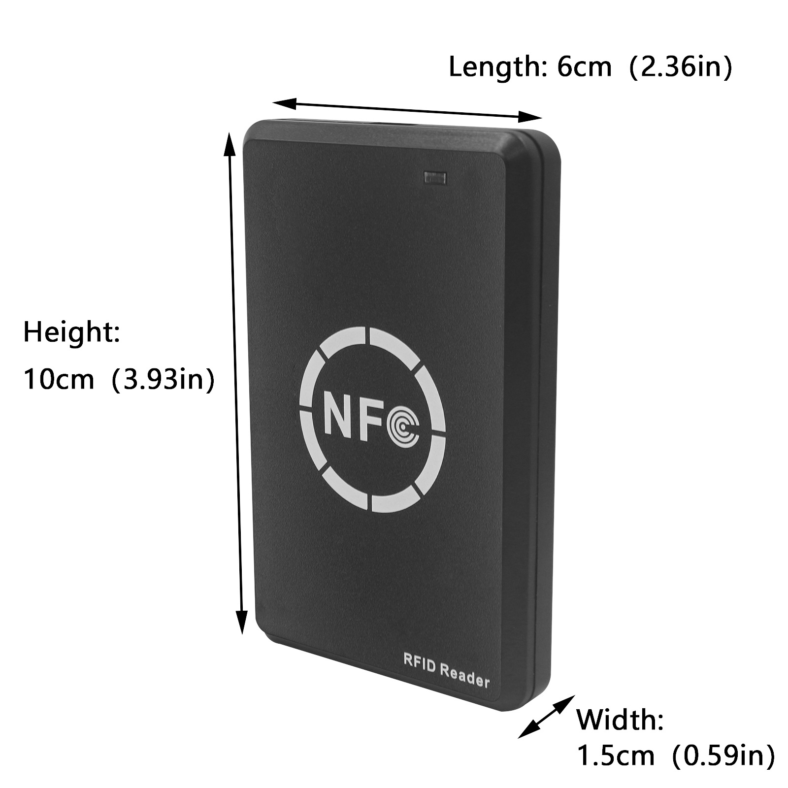 Cross-border dedicated nfc reader icid access control card copy RFID reader elevator key chain key machine