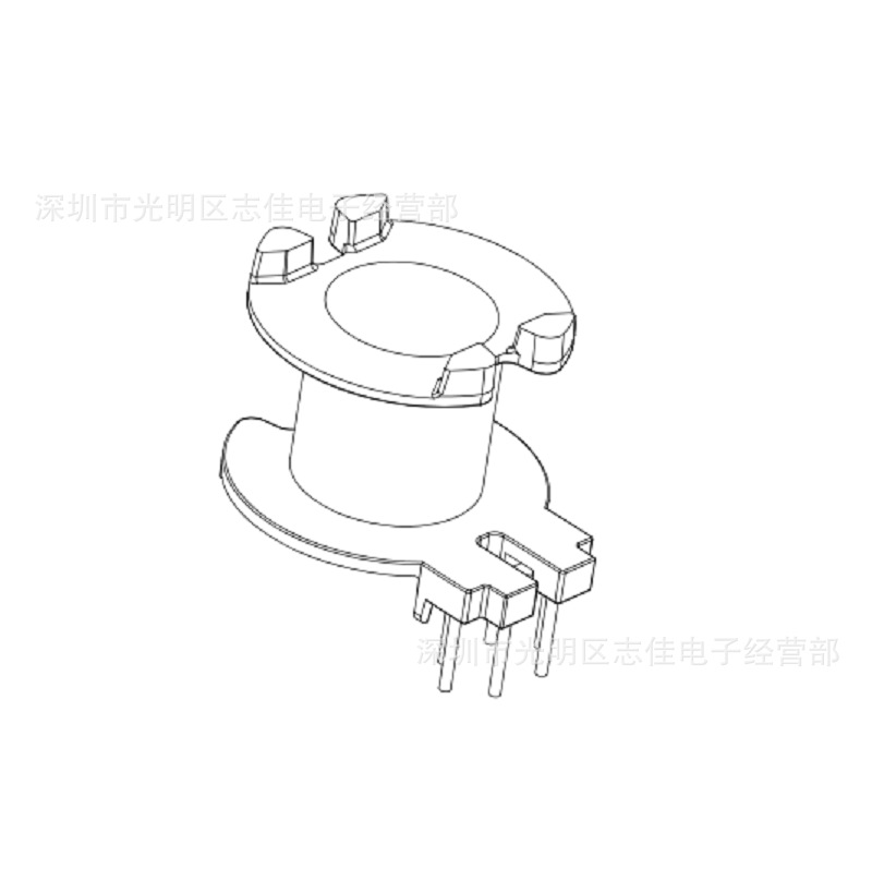 075 transformer magnetic ring BASE K075 inductance BASE BASE BASE patch BASE 4+4 feet bakelite BASE