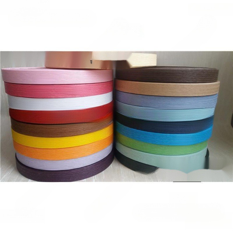 Wide Paper Rattan Colorful Paper Rope Exported to Japan Paper Rattan Paper Rope Weaving Handmade Material Meter/Roll