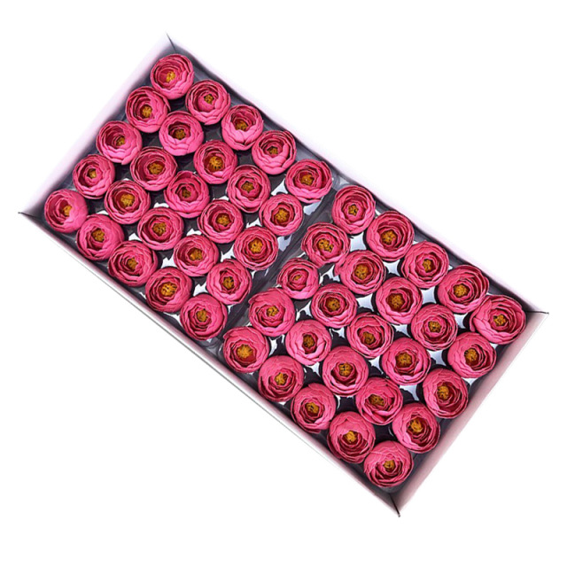 Peony Soap Flower Head Bouquet Gift Box DIY Materials Artificial Flower Small Peony Soap Flower Wholesale Flower Head