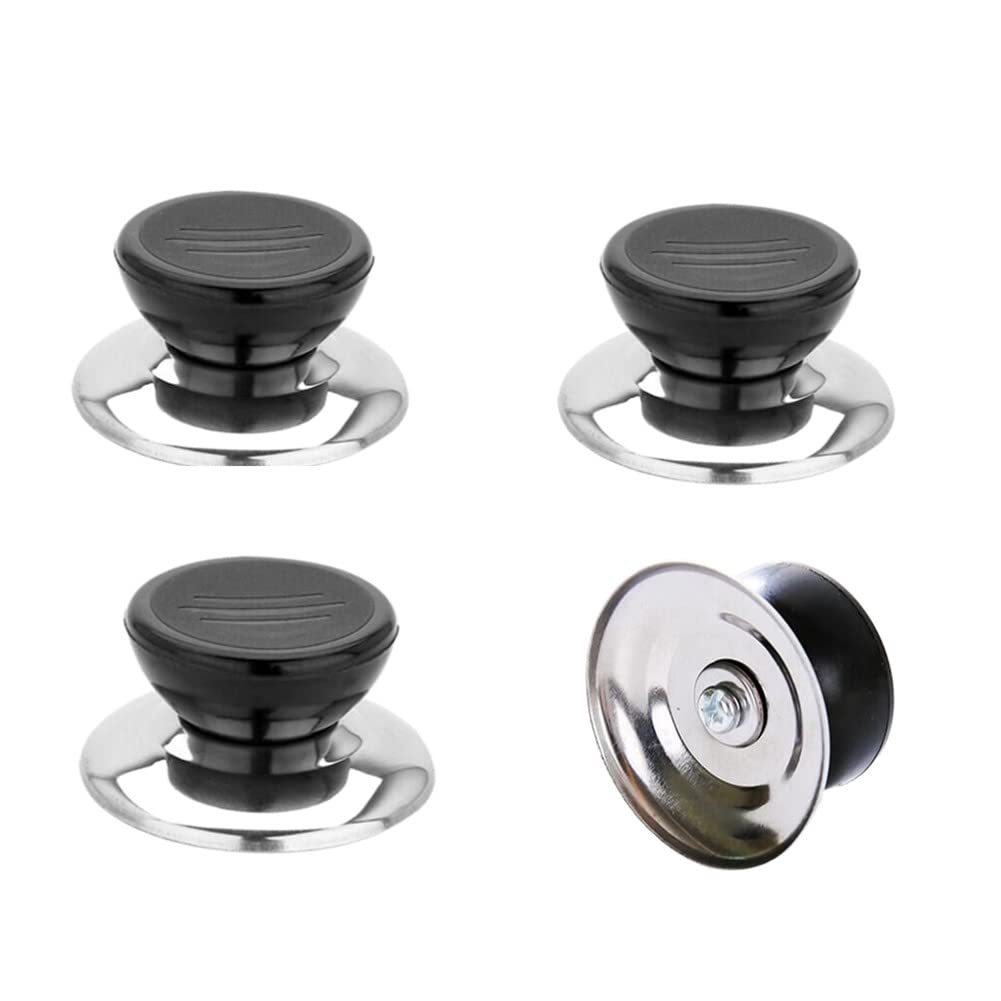 Universal Pot Cover Handle Wok Milk Pot Stainless Steel Pot Cap Accessories Household Cookware Anti-scalding Top Bead Handle Pot Button