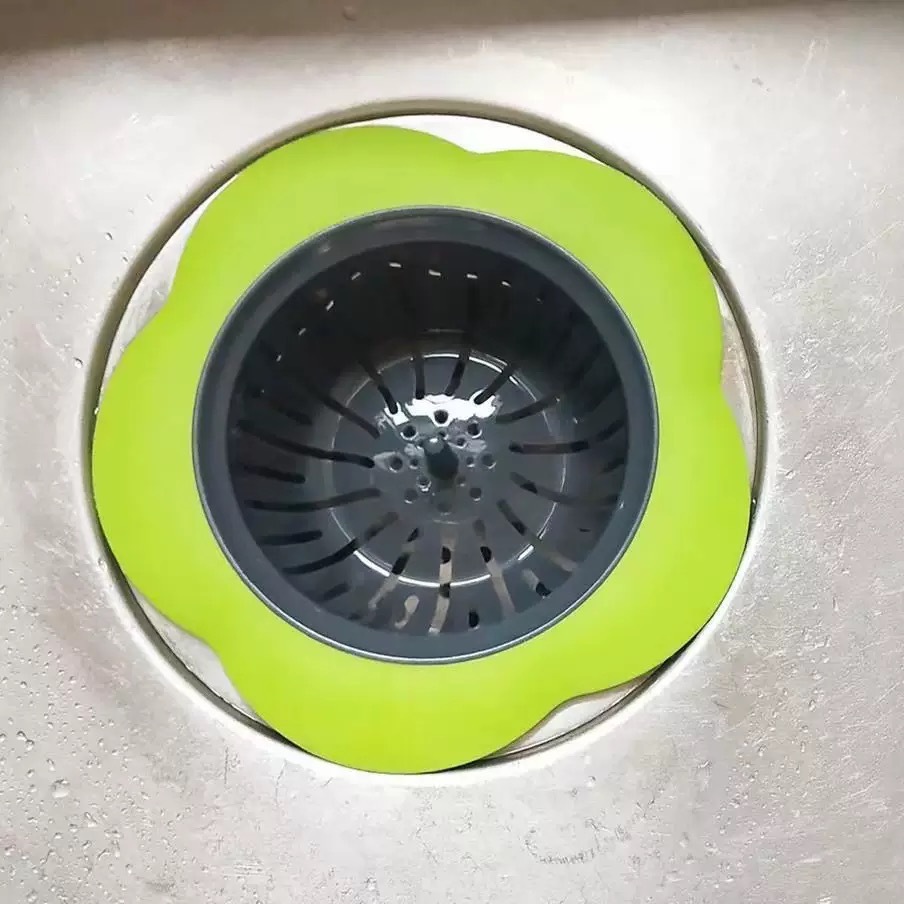 Kitchen Filter Sink Vegetable Washing Sewer Universal Plum Blossom Filter Sink Floor Drain Plastic Anti-Clogging