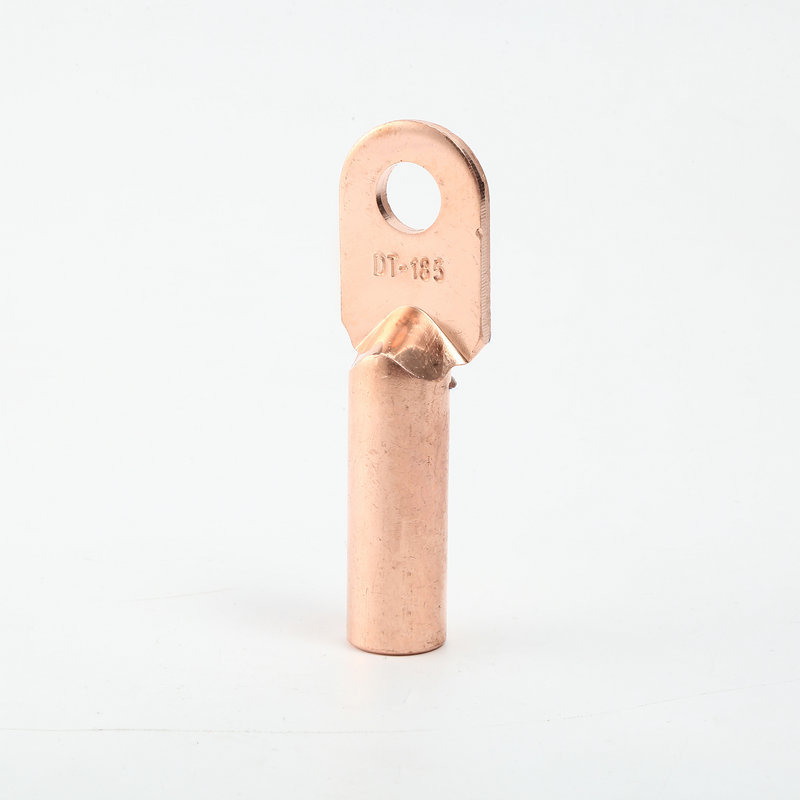 DT type copper nose hot tin copper wire ear DT-25 square plug oil type copper terminal high voltage cable copper nose