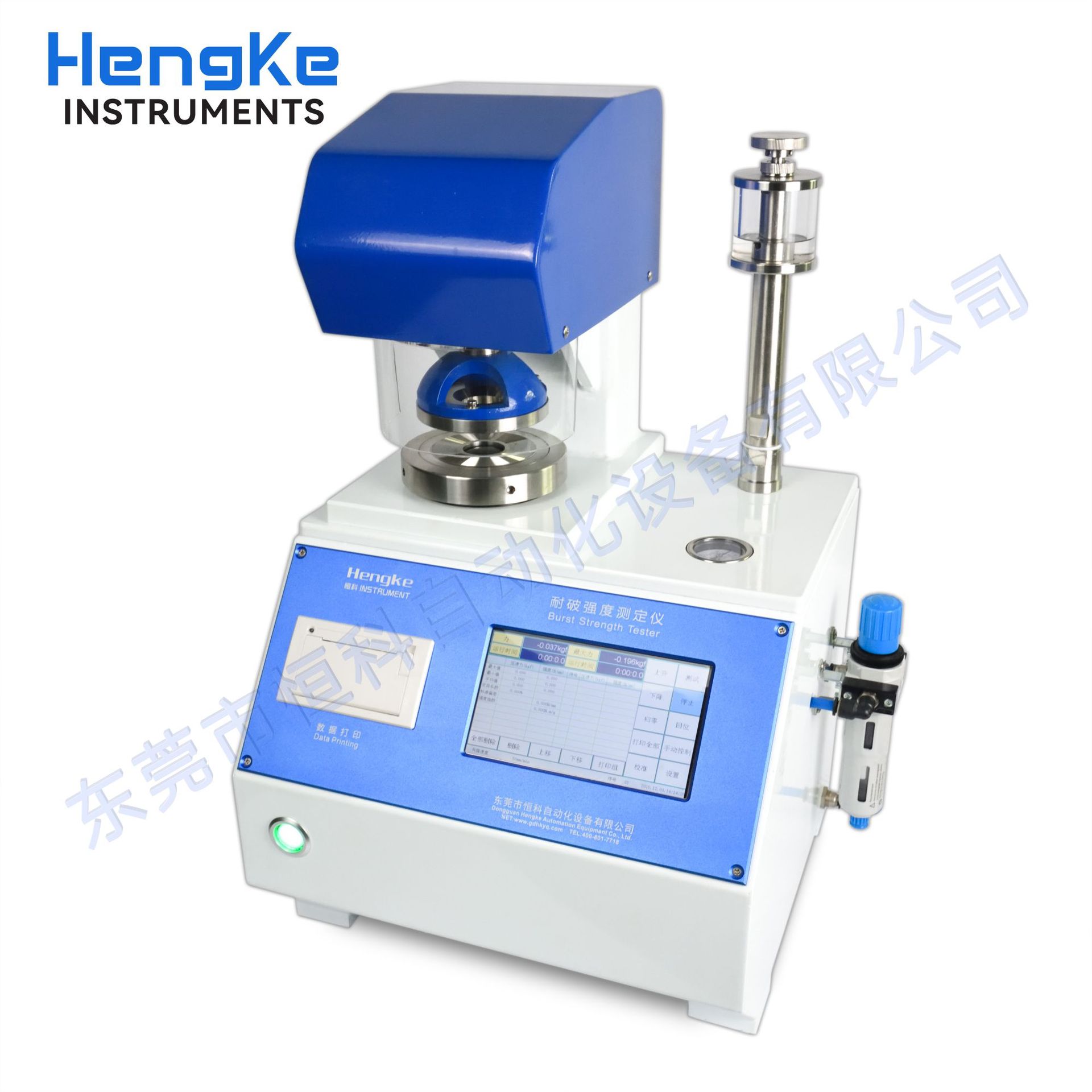 Intelligent Electronic Break Resistant Carton Strength Testing Machine Cardboard Burst Tester Crack Tester Detector Equipment