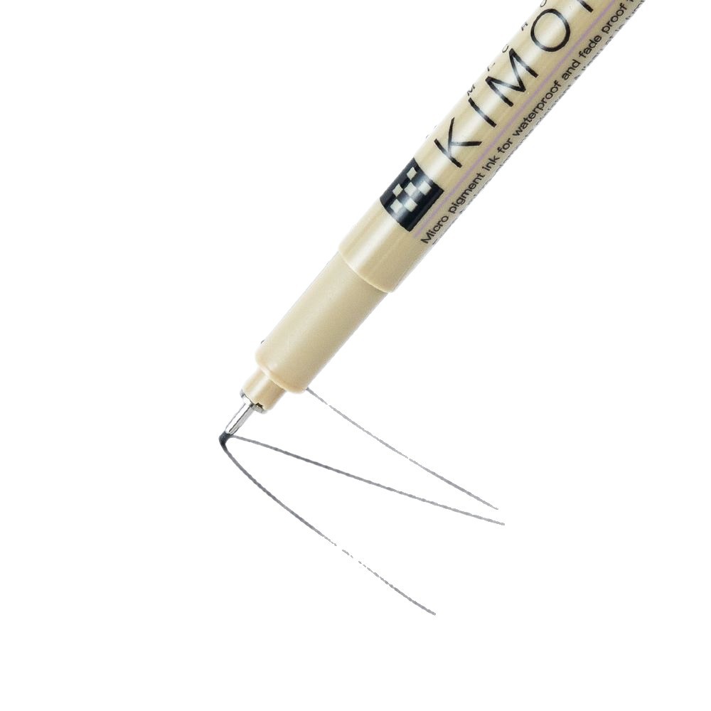 Needle Pen Art Hook Line Pen Set for Students Waterproof Soft Tip Pen Black Hand-Painted Pen Drawing Comic Stroke