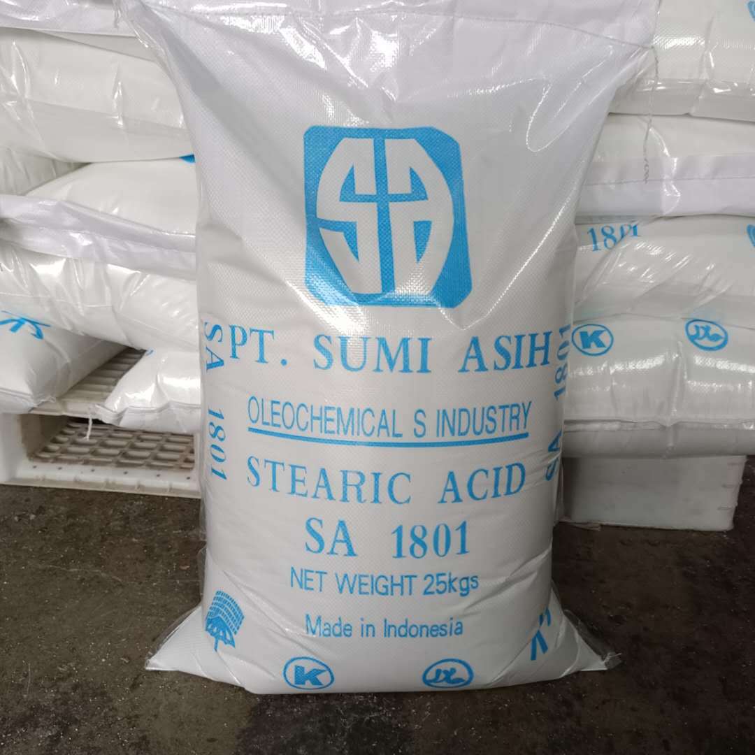 Factory supply stearic acid industrial rubber and plastic lubrication 1801 stearic acid octadecanoic acid SA1801