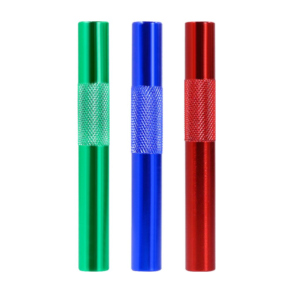 Metal Snuff Bottle New Pipe Smoke Pipe Portable Metal Pipe Multi-Purpose Pipe Smoke Pipe Snuff