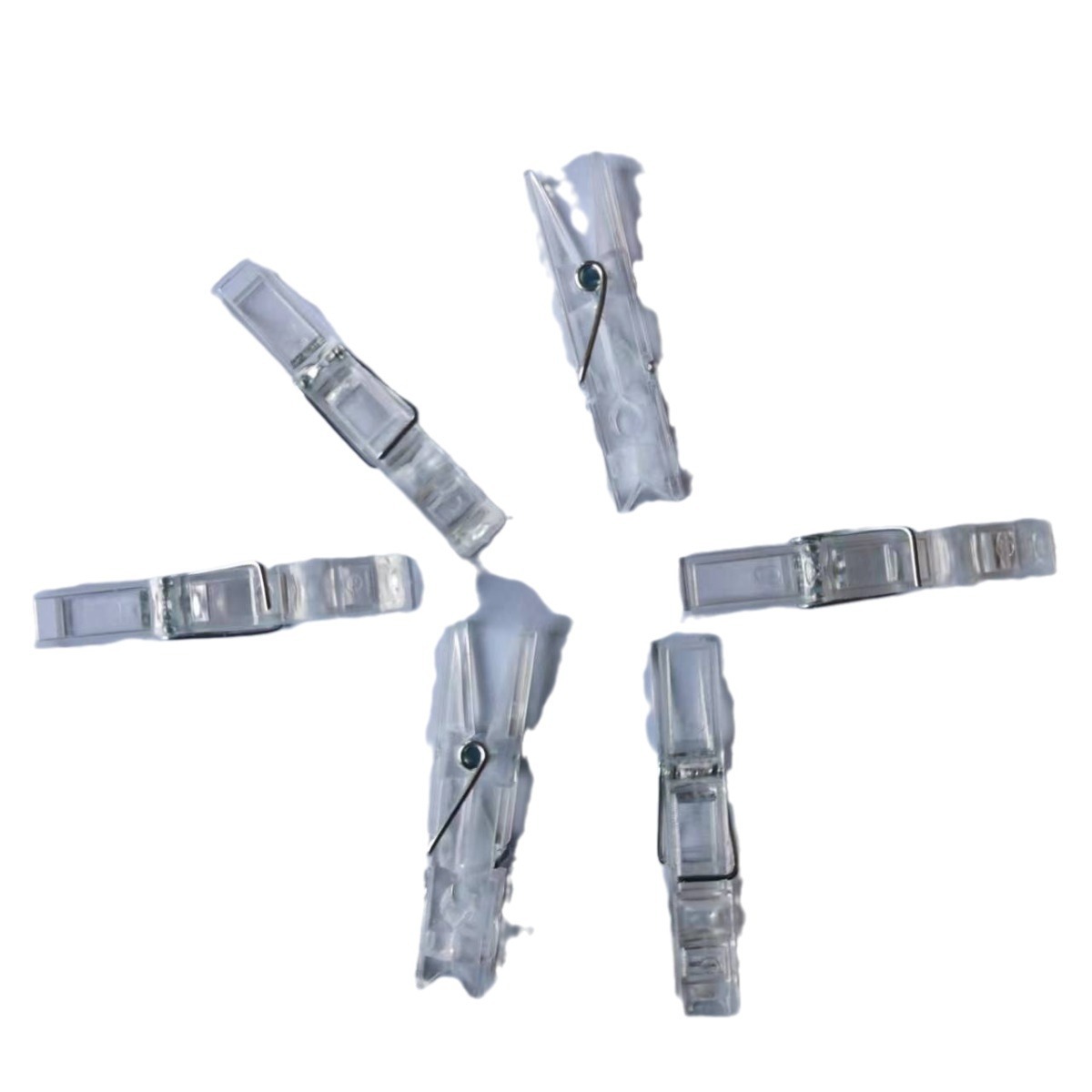 Cross-border in stock transparent small clip 2.5 3.0 3.5 4.5