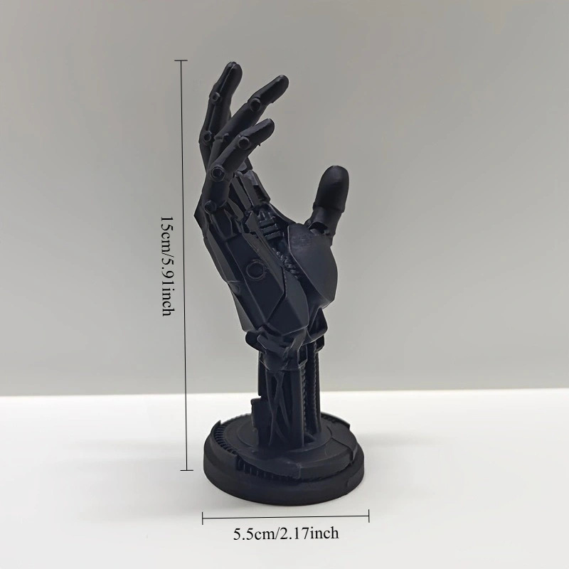 Cross-Border Hot-Selling 3D Printed Model Cyberpunk Robotic Arm Game Controller Stand Gift Ornament for Boys and Children