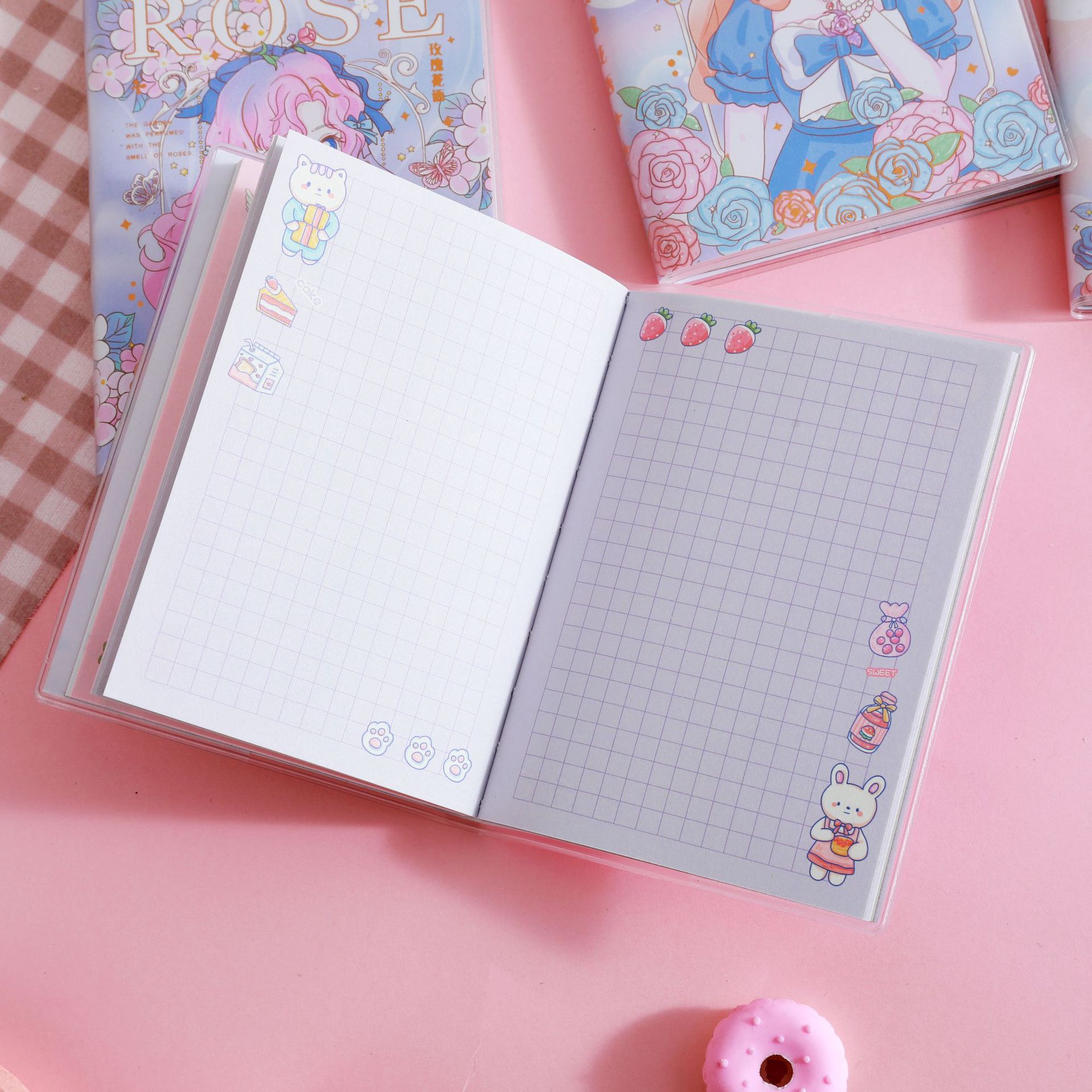 Ledger, 64K High-Looking, Good-Looking, Flap Pocket Pants, Portable, Note-Taking Notebook, Diary, Wholesale