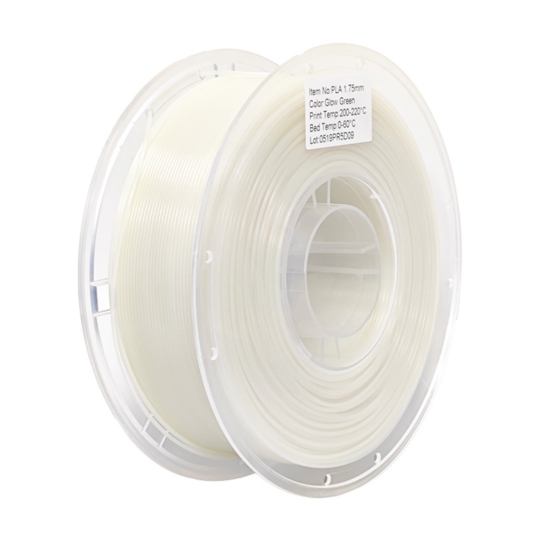Pinrui 3D Printing Filament Luminous Pla 1.75mm Pla Printing Filament That Can Glow at Night