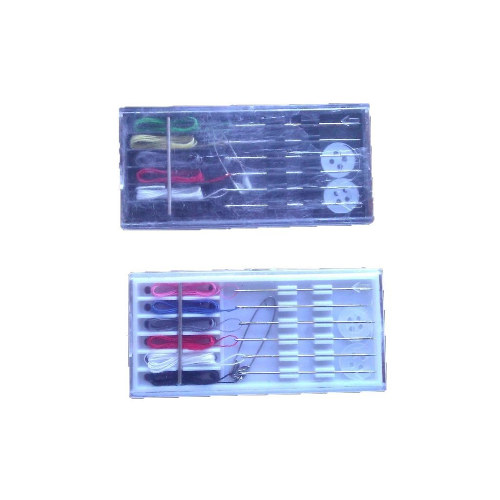 Sewing kit disposable hotel supplies 6 thread all kinds of sewing kit 6 color thread free shipping (except in remote areas)