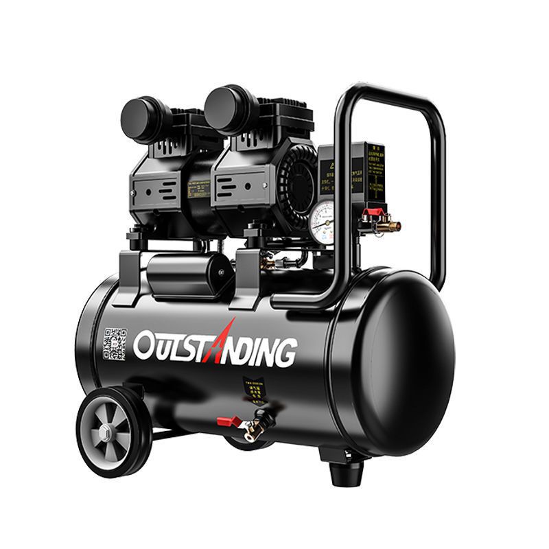 Флагманский магазин, новый безмасляный тихий воздушный компрессор, 220В, промышленный воздушный компрессор, насос для надувания для деревообработки