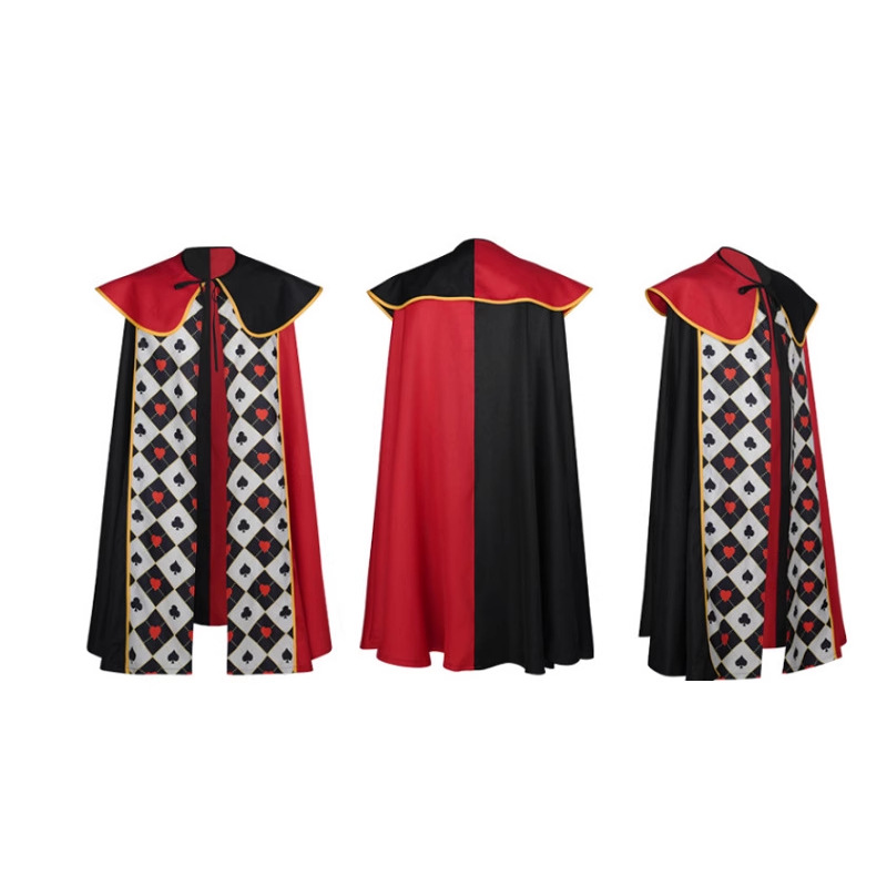 European and American Cross-Border Alice in Wonderland Costume Red Queen Cosplay Halloween Carnival Role-Playing