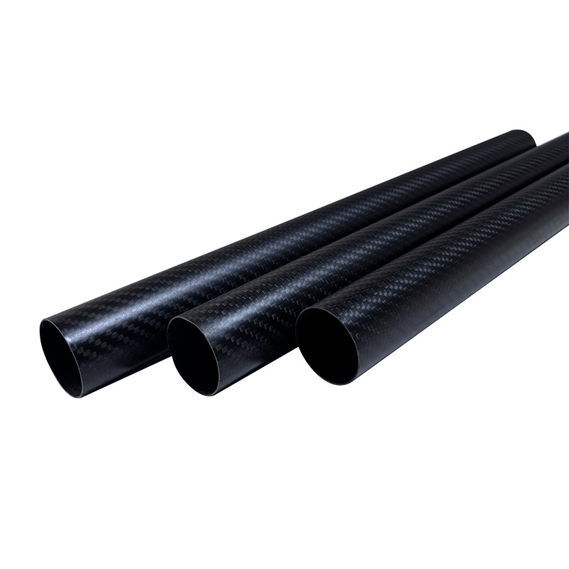 Carbon Fiber Tube 10Mm-200Mm Carbon Fiber Hollow Tube Remote Control Aircraft Accessories Model Aircraft Carbon Fiber Round Tube