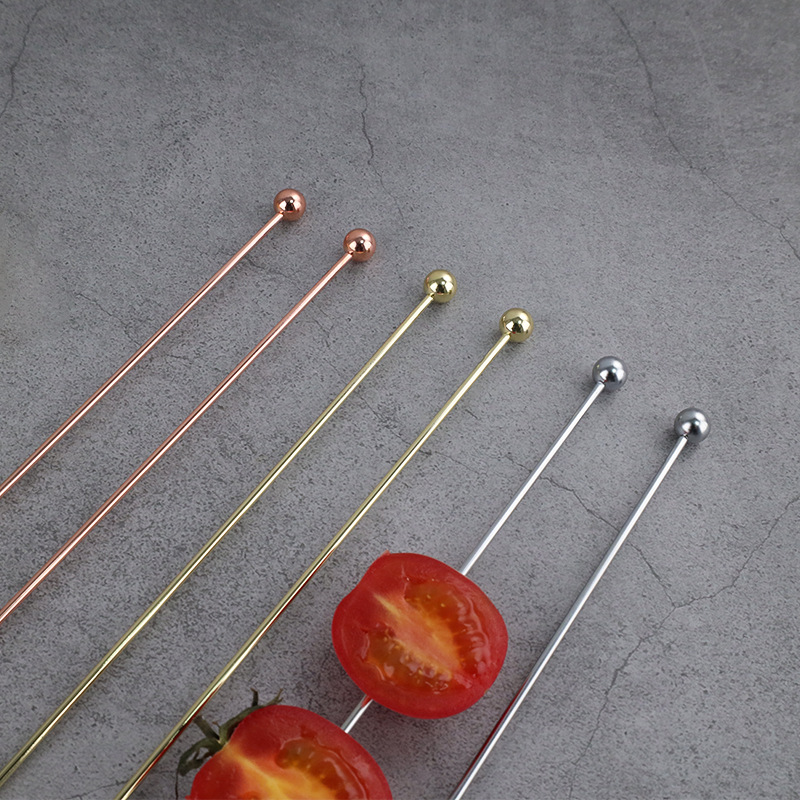 20CM stainless steel bar fruit sign creative cocktail wine decoration wine sign mixers