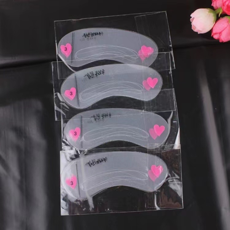 Hot sale 3PC South Korea eyebrow card eyebrow card eyebrow shaping card one-word eyebrow card eyebrow drawing auxiliary artifact eyebrow sticker with excellent price