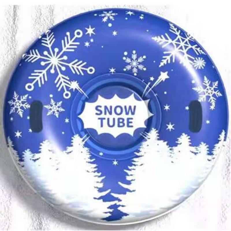 Надувное лыжное кольцо, рождественская снежная труба, мультяшное, морозостойкое, для активного отдыха