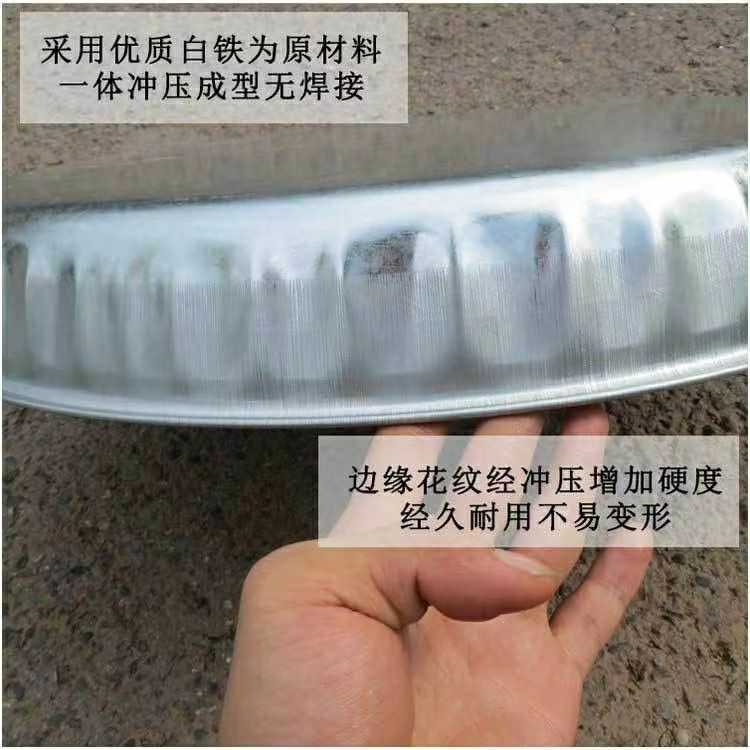 52 iron sieve gardening sieve large sieve stone filter sieve round iron wire household food classification sieve