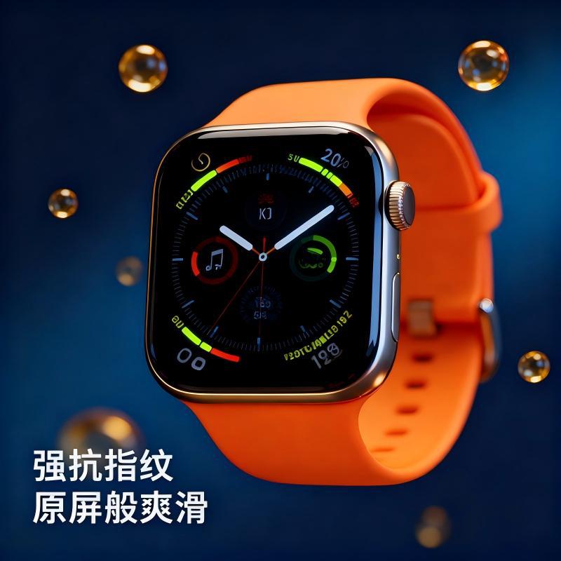 Applewatchs S10 44mm Gold High-Definition High-Transparency Anti-Fall, Explosion-Proof and Scratch-Proof Watch Film Protective Film