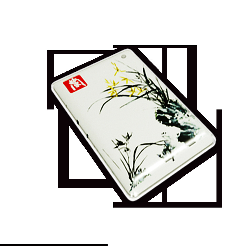 Fudan ic glue dripping card making general version plum orchid bamboo chrysanthemum glue dripping card M1 chip inductive access card ID special-shaped card