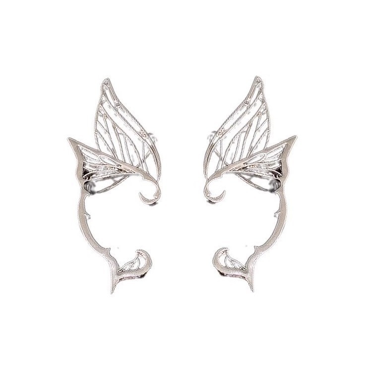 New Hot Sale Genie Wings Ear Clip Women's Niche Light Luxury High-end Ear Bone Clip Earrings without Ear Holes