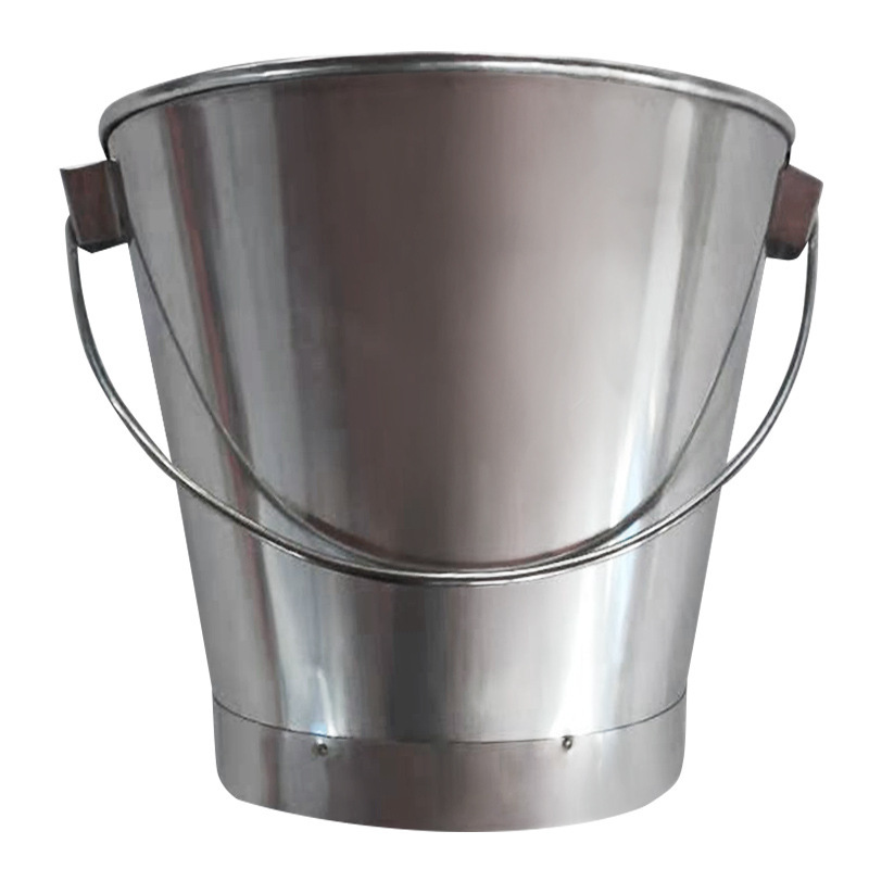 Ready Supply of Thickened Fire Buckets for Gas Stations, Fire Semi-Circular Buckets, Round Buckets, Fire Emergency Buckets, Sand Buckets
