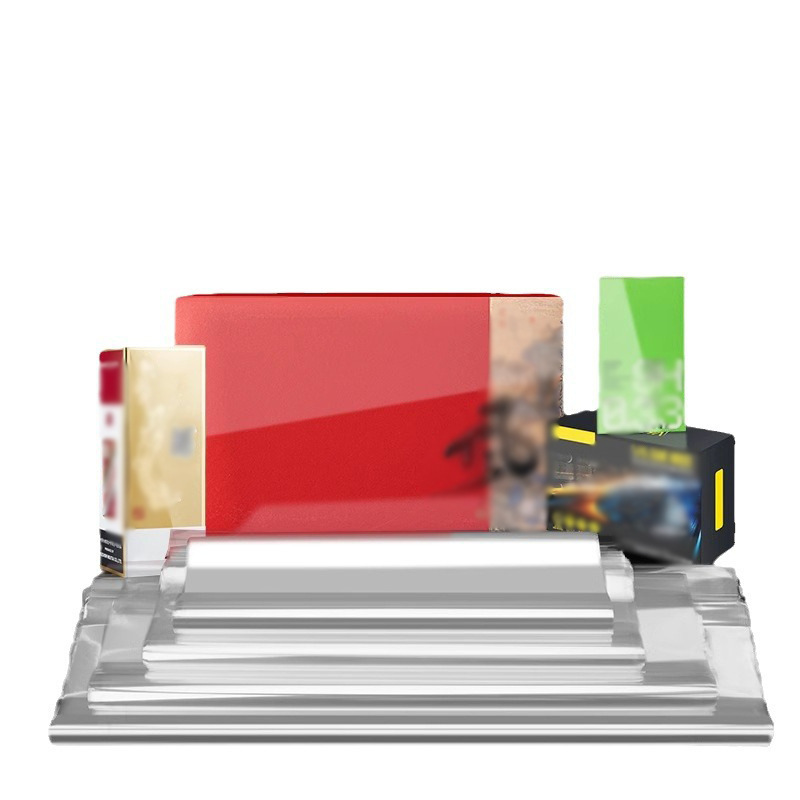 Transparent Bopp Film Tea Gift Box Cosmetic Packaging Heat Shrink Film Cigarette Box Plastic Sealing Film Custom Heat Shrink Film