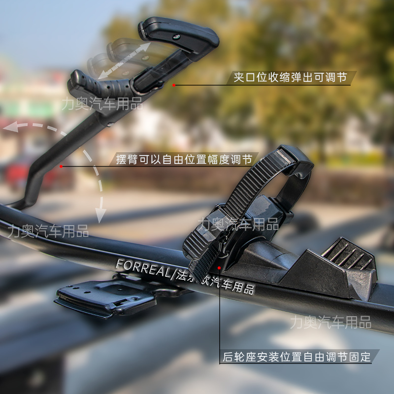Car Bike Rack Universal Car Luggage Rack Bicycle Top Rack Car Car Bicycle Top Rack Single Rack