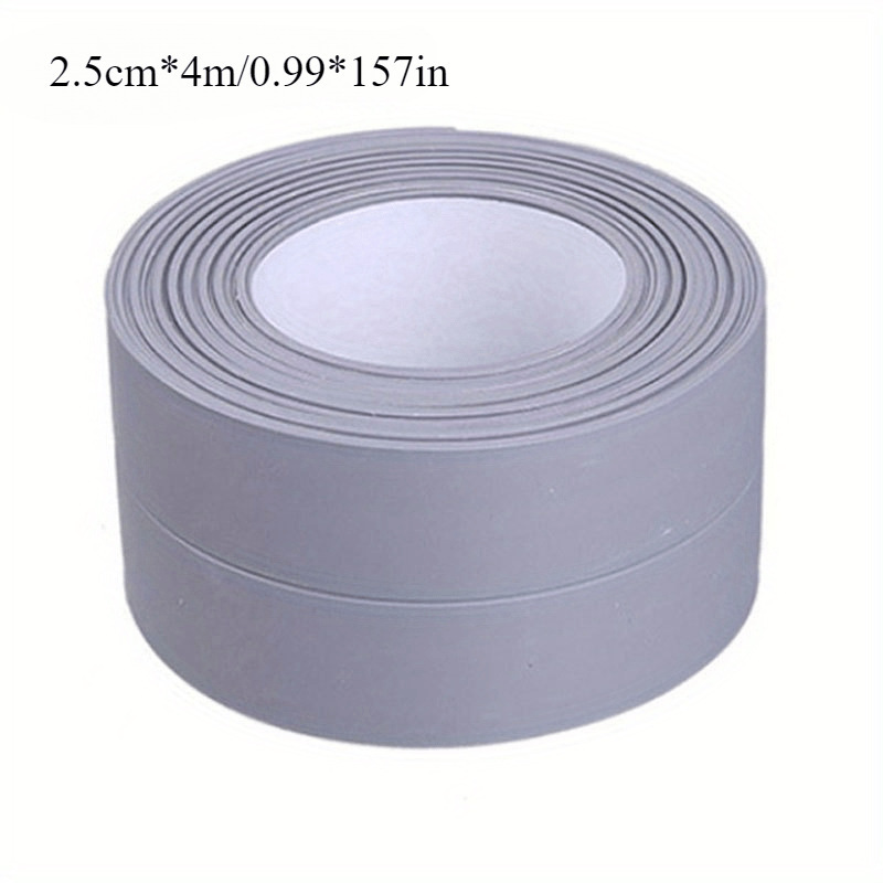 2026 New Cross-Border Dropshipping 1Pcs 4m Waterproof Sealing Tape for Bathroom Water Shower